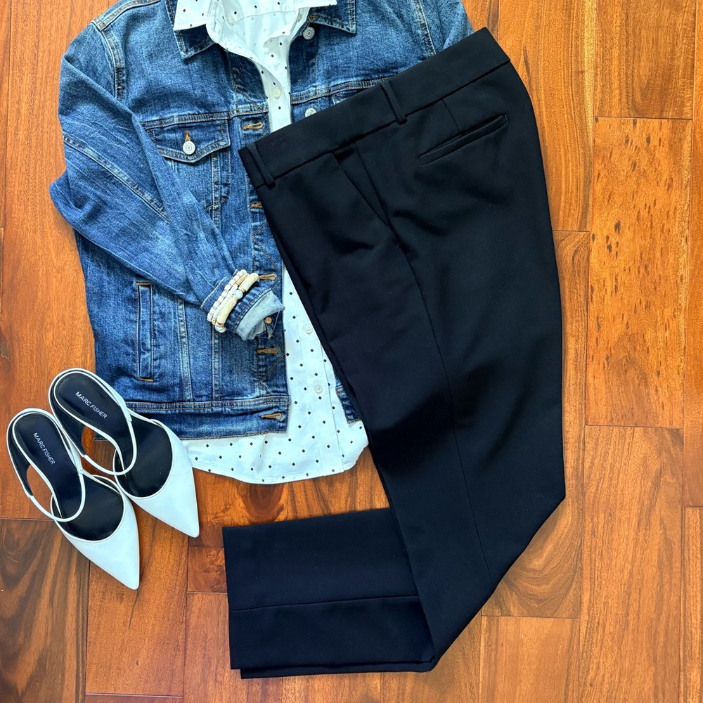 Loft Black Dress Pants size 10T Slim